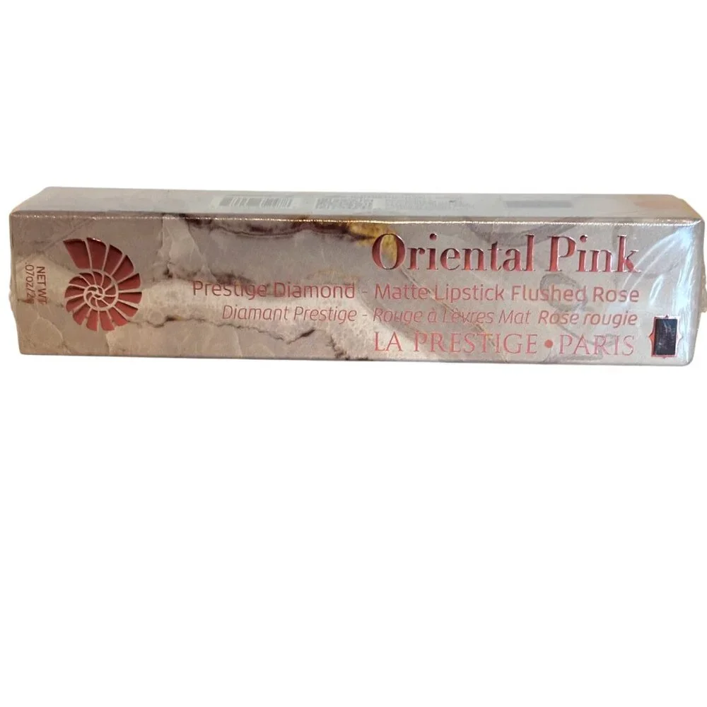 Predire Paris La Prestige Diamond Oriental‎ Pink Flushed Rose Matte Lipstick NIB